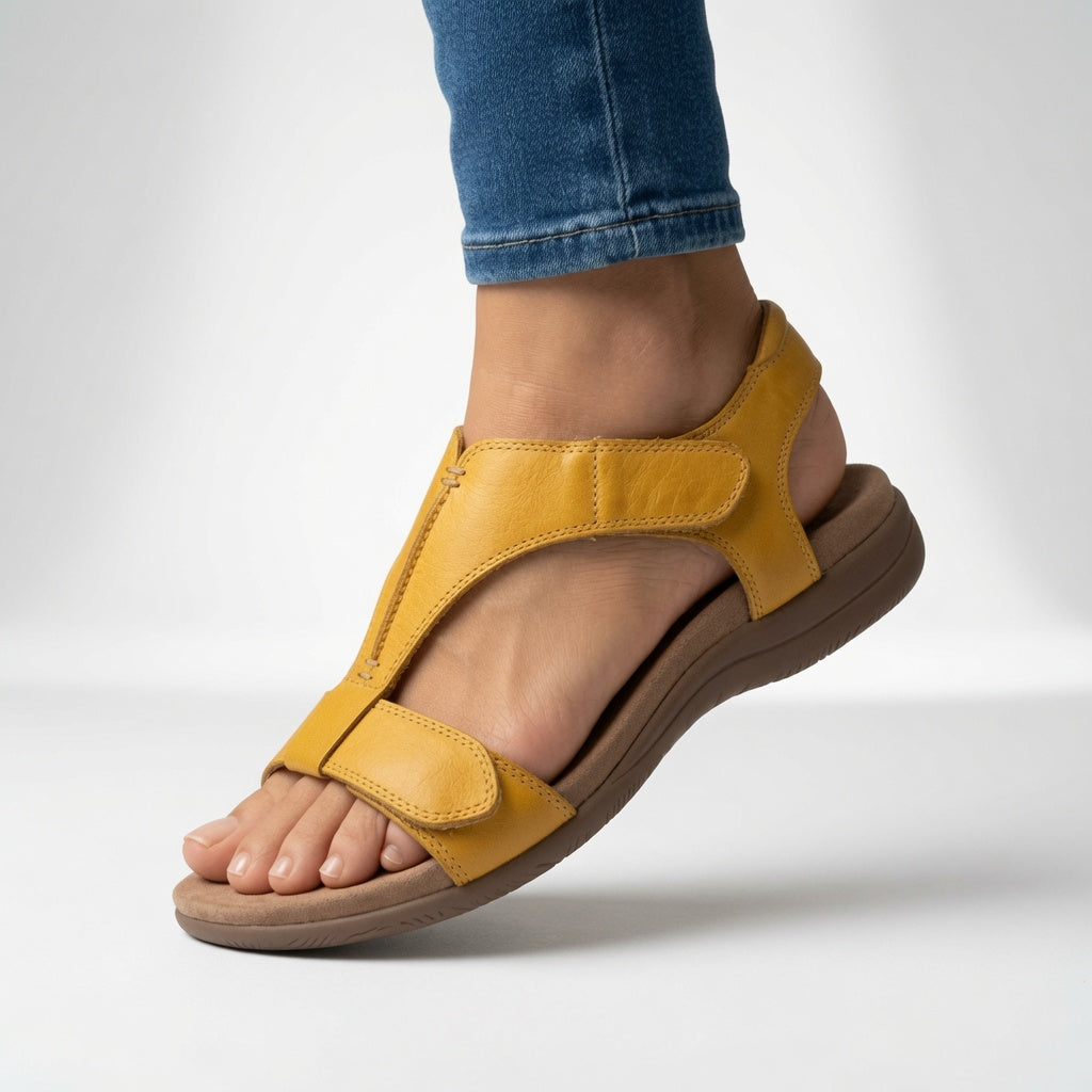 Elanora - Lightweight Comfort Sandals - Black