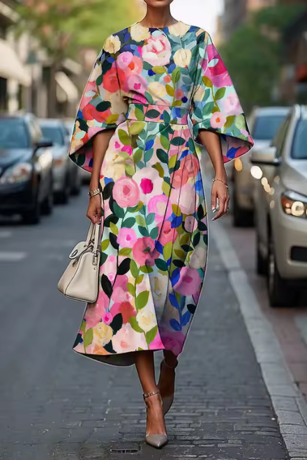 Elora - Breezy Floral Dress - Floral
