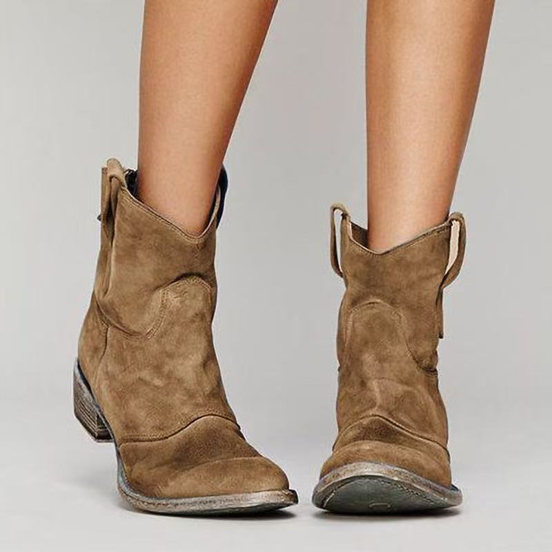 Pariah - Supple Ankle Boots - Light Brown