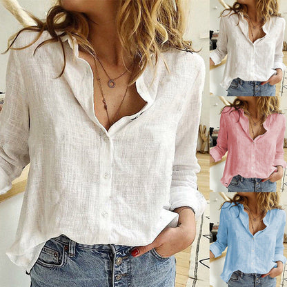 Jessae - Soft-Touch Blouse - Grey