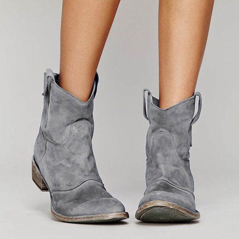 Pariah - Supple Ankle Boots - Light Brown