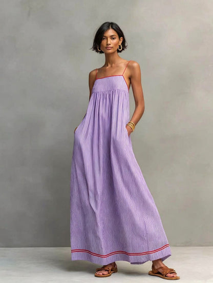Orielle - Airy Summer Dress - Black