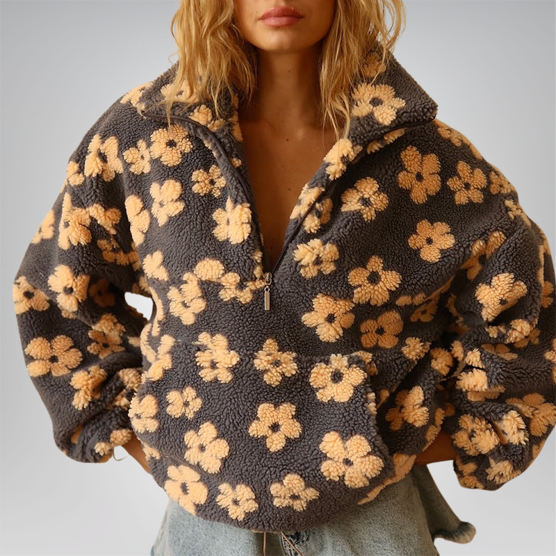 Hazel - Soft-Touch Pullover - Yellow