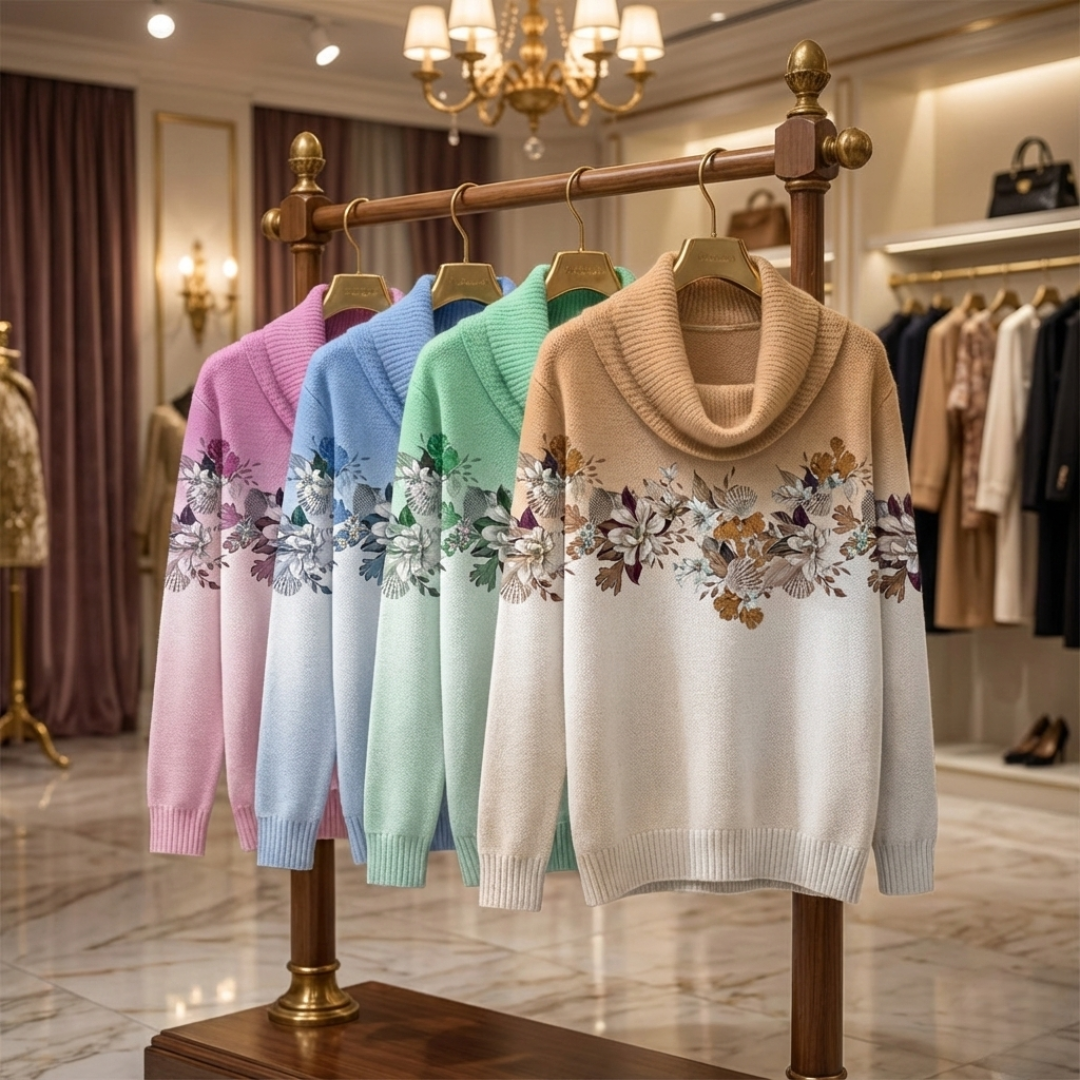 Kaliraya - Stylish Casual Sweater - Camel