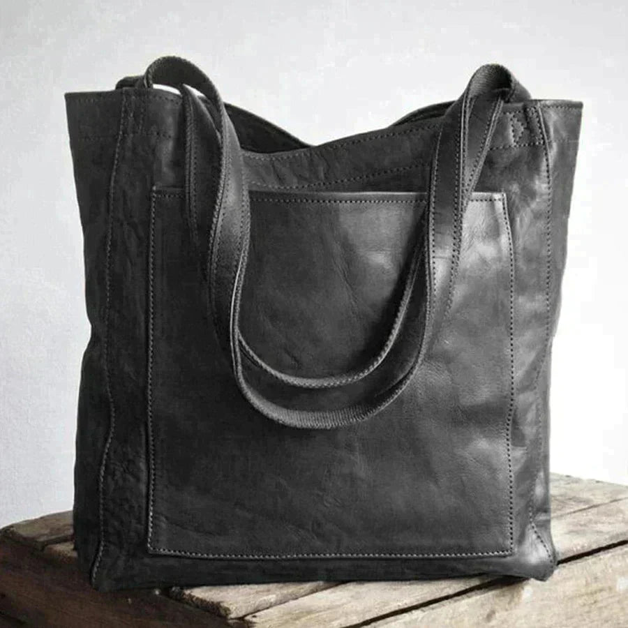Selira - Structured Crossbody Bag - Black