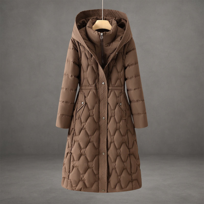 Torielle - Weatherproof Longline Hooded Coat - White