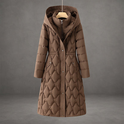 Torielle - Weatherproof Longline Hooded Coat - White
