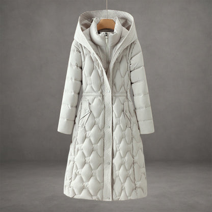 Torielle - Weatherproof Longline Hooded Coat - White