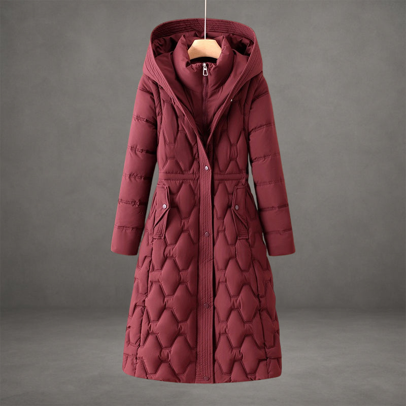 Torielle - Weatherproof Longline Hooded Coat - Red
