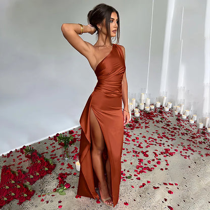 Karynna - Luxe Evening Dress - Red