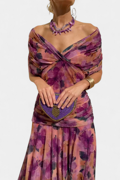 Odara - Ethereal Maxi Dress - Purple