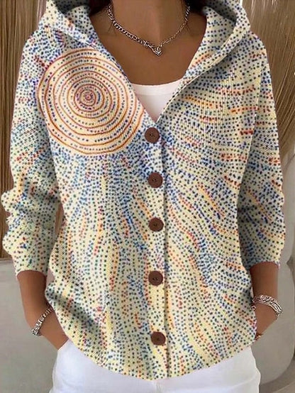 Fiorella - Soft-Touch Cardigan - Purple
