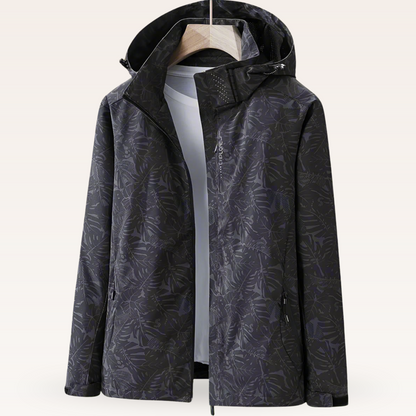 Isela - Breathable Water-Repellent Hooded Jacket - White