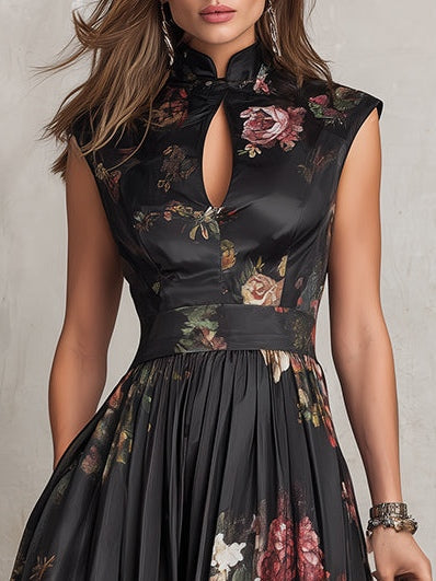 Ulyra - Luxe Pleated Midi Dress