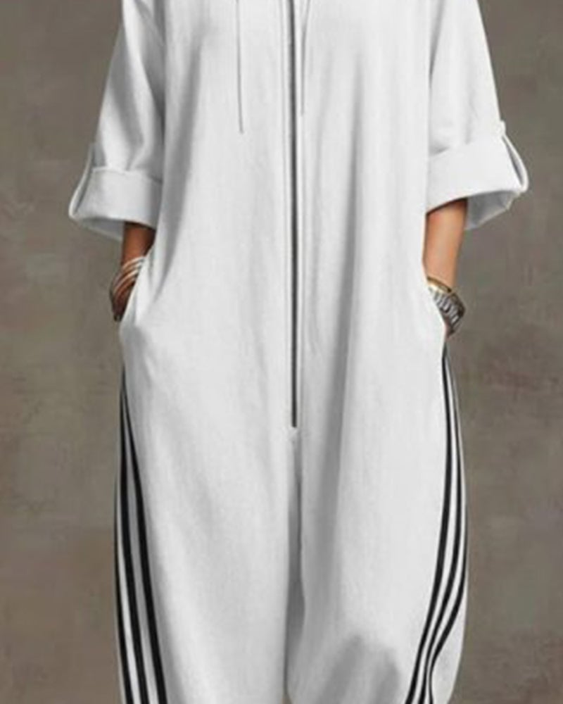 Lurelle - Zip Front Jumpsuit - Yellow