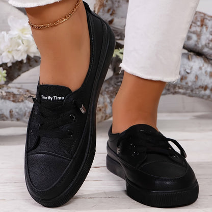 Jessamy - Comfort Lace-Up Shoes - White
