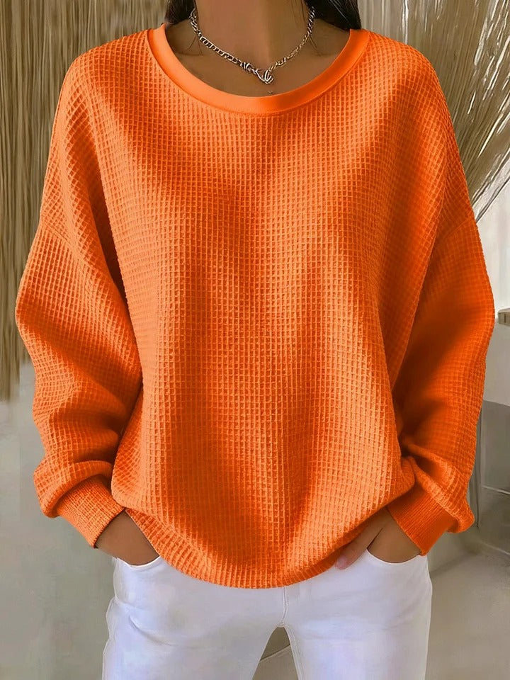 Xanthea - Soft-Touch Long-Sleeve Top - Pink