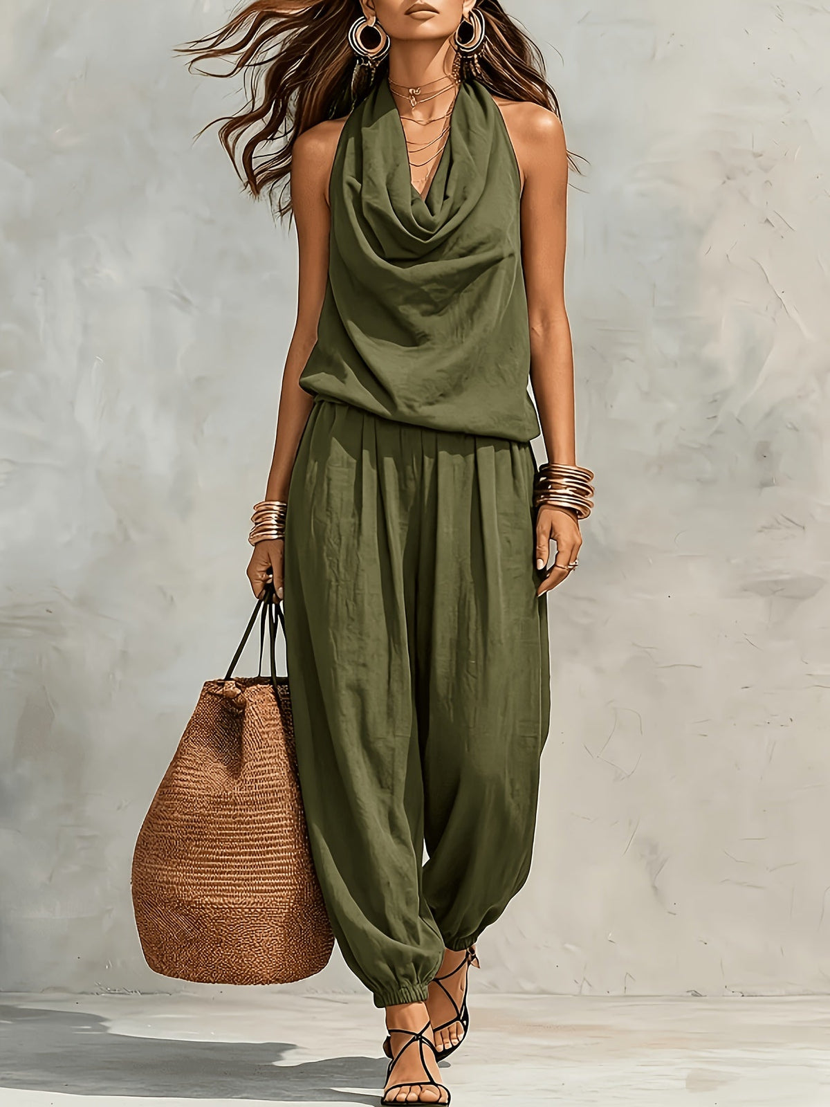Florelle - Breezy Linen Set - Black