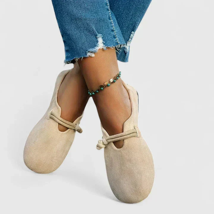 Odera - Supportive Loafers - Beige