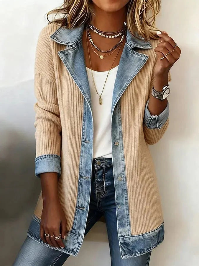 Zyrelle - Casual Knit Button Cardigan - Black