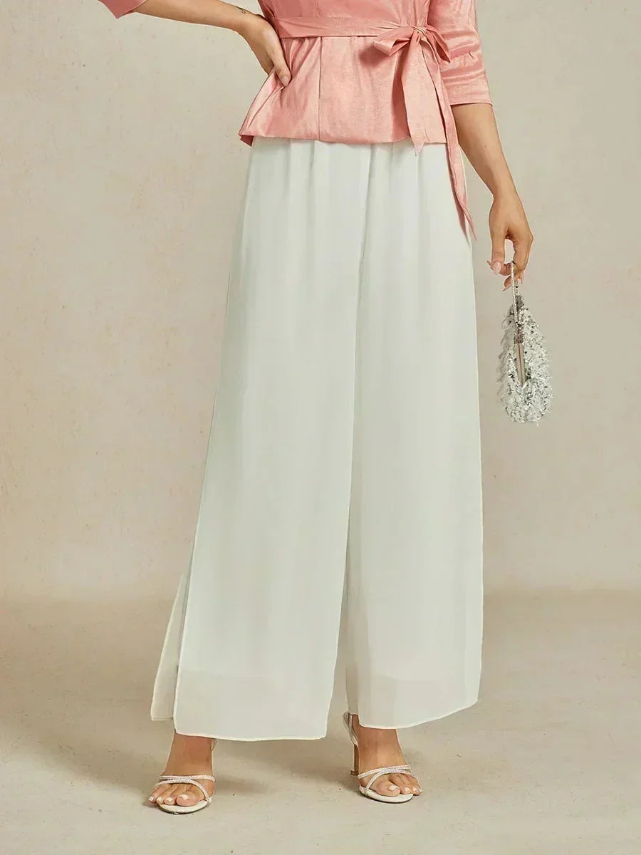 Tairess - Wide Leg Trouser - Pink