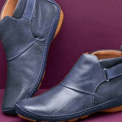 Mirayae - Supportive Ankle Boots - Carmin Red