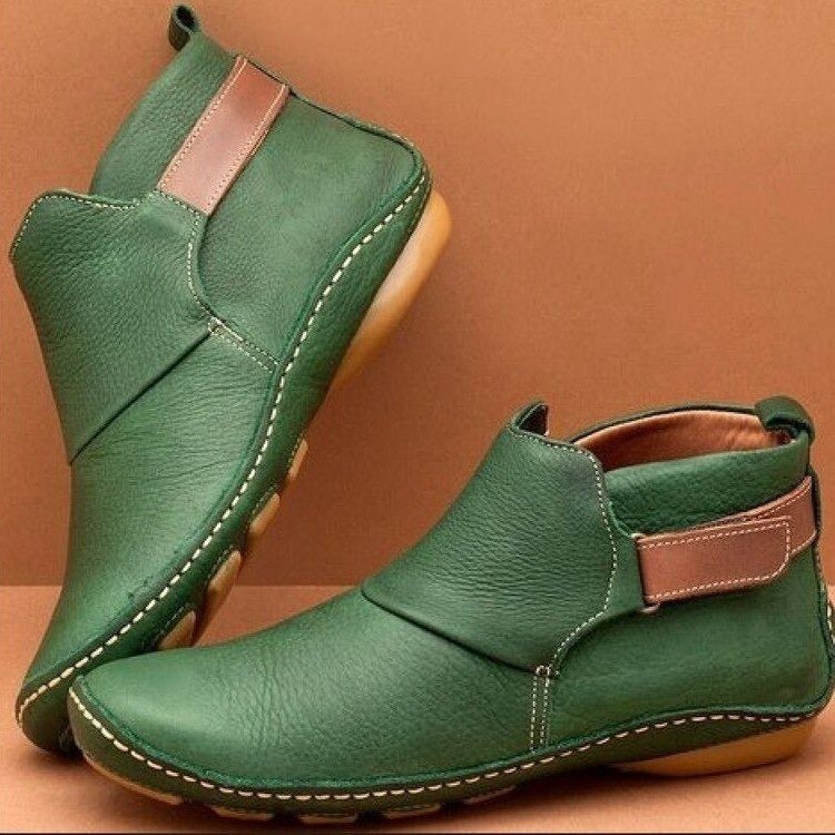 Mirayae - Supportive Ankle Boots - Carmin Red