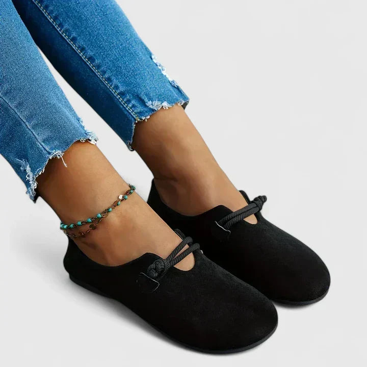 Odera - Supportive Loafers - Beige