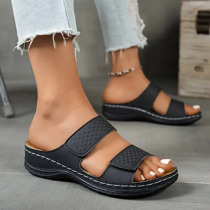 Yelena - Supportive Comfort Sandals - Beige
