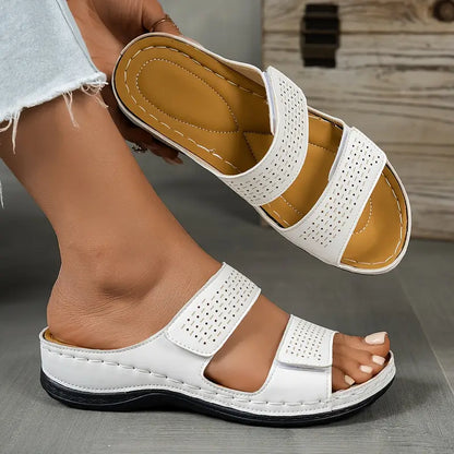 Yelena - Supportive Comfort Sandals - Beige