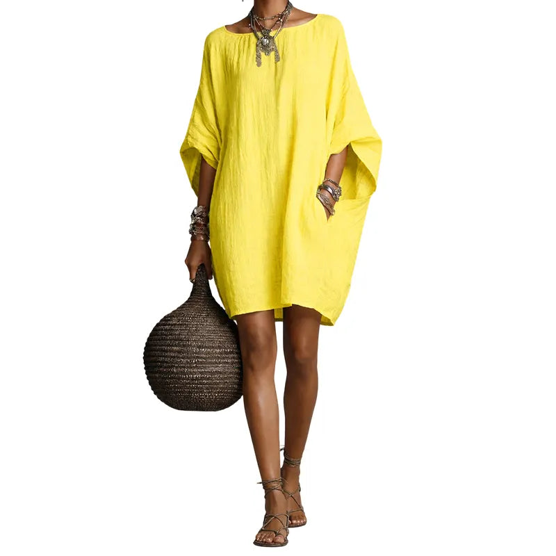 Sabina - Soft-Touch Off-Shoulder Midi Dress - White