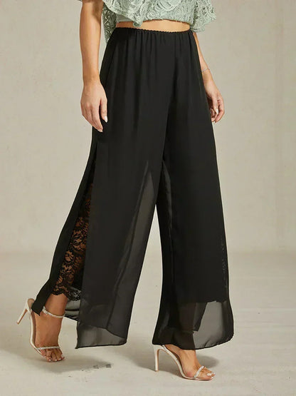 Tairess - Wide Leg Trouser - Navy