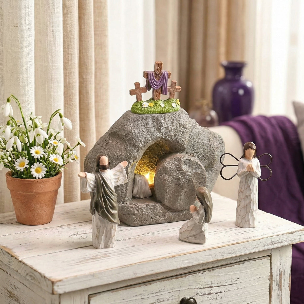 Celinea - Easter Resurrection Scene Decorative Set
