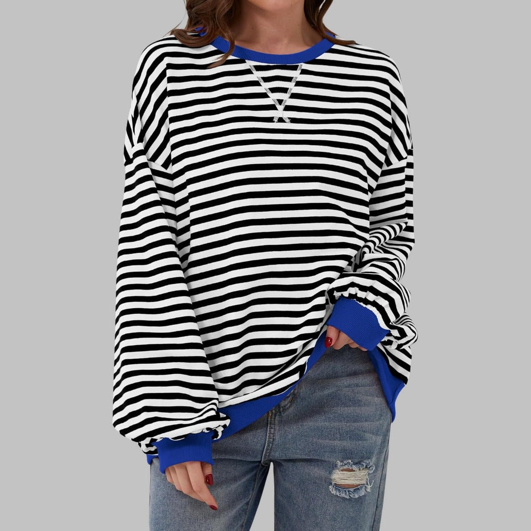 Revia - Stylish Casual Sweatshirt - Green