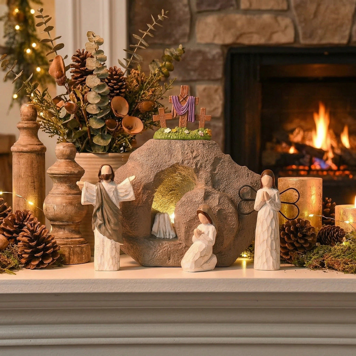 Celinea - Easter Resurrection Scene Decorative Set
