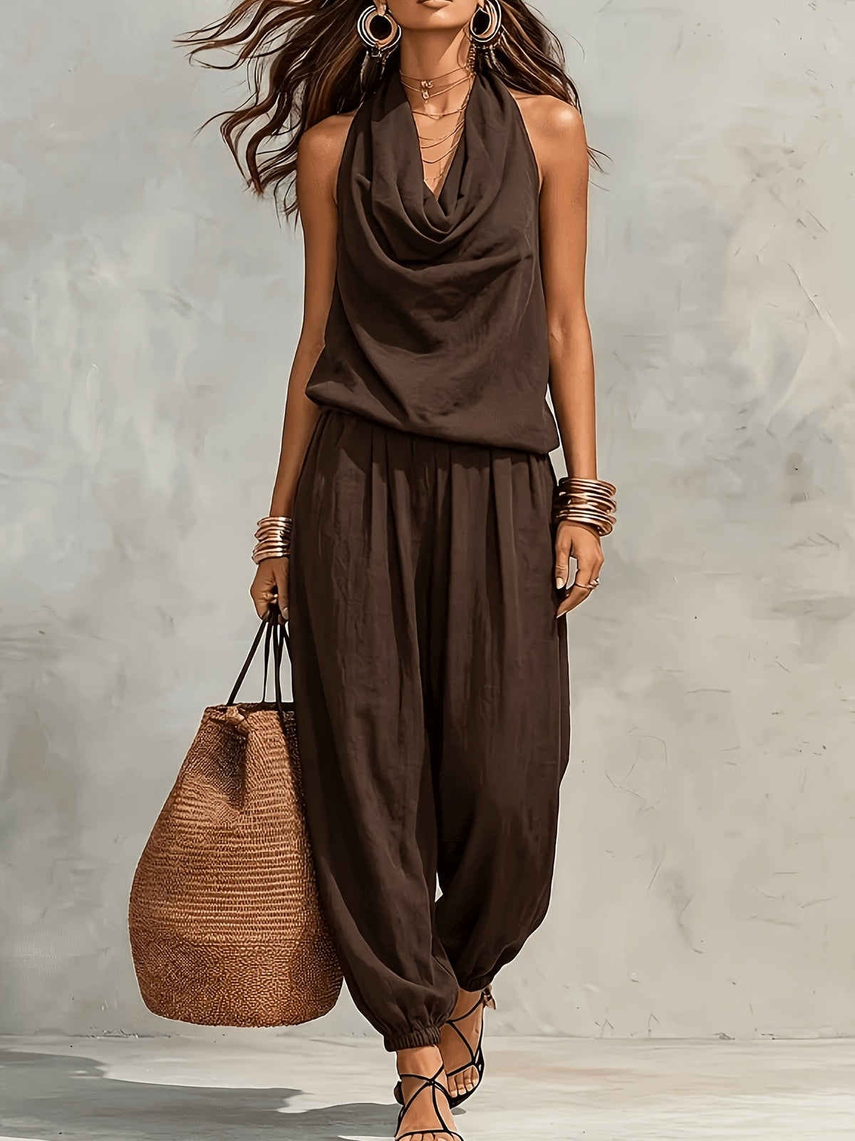 Florelle - Breezy Linen Set - Black