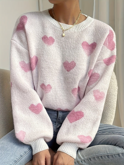 Zarael - Stylish Casual Sweater - White