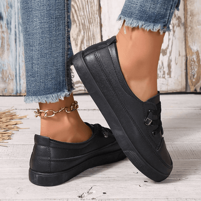 Jessamy - Comfort Lace-Up Shoes - White