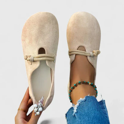 Odera - Supportive Loafers - Beige