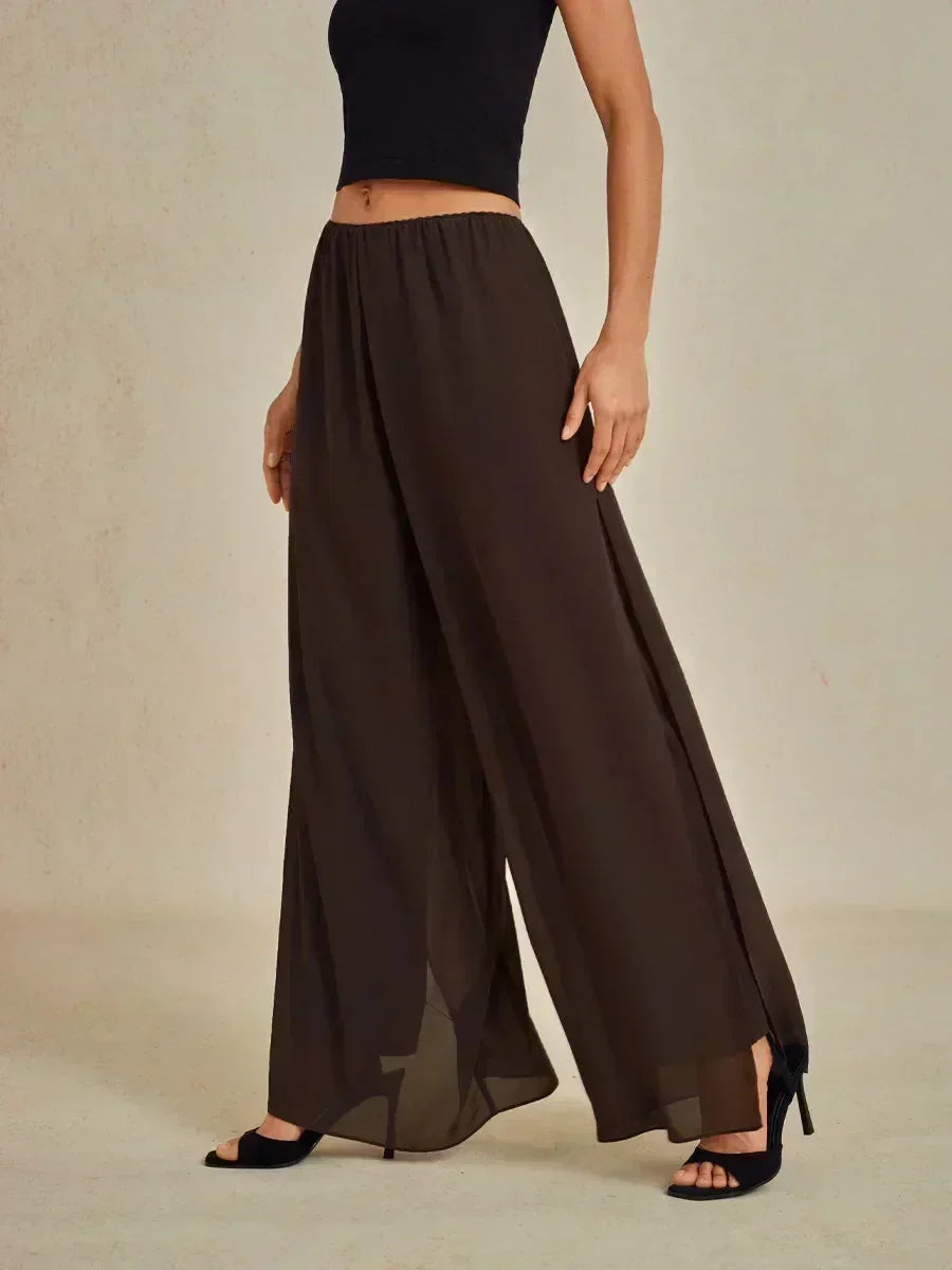 Tairess - Wide Leg Trouser - Pink