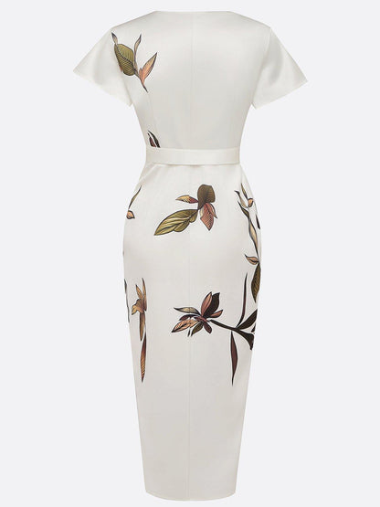 Perenna - Timeless Wrap Dress - White