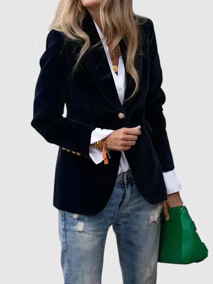 Daria - Structured Blazer - Black