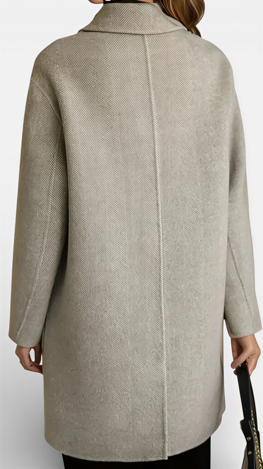 Taryna - Stylish Casual Coat - Beige