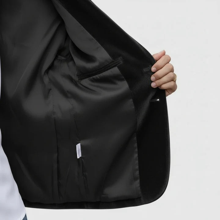 Daria - Structured Blazer - Black