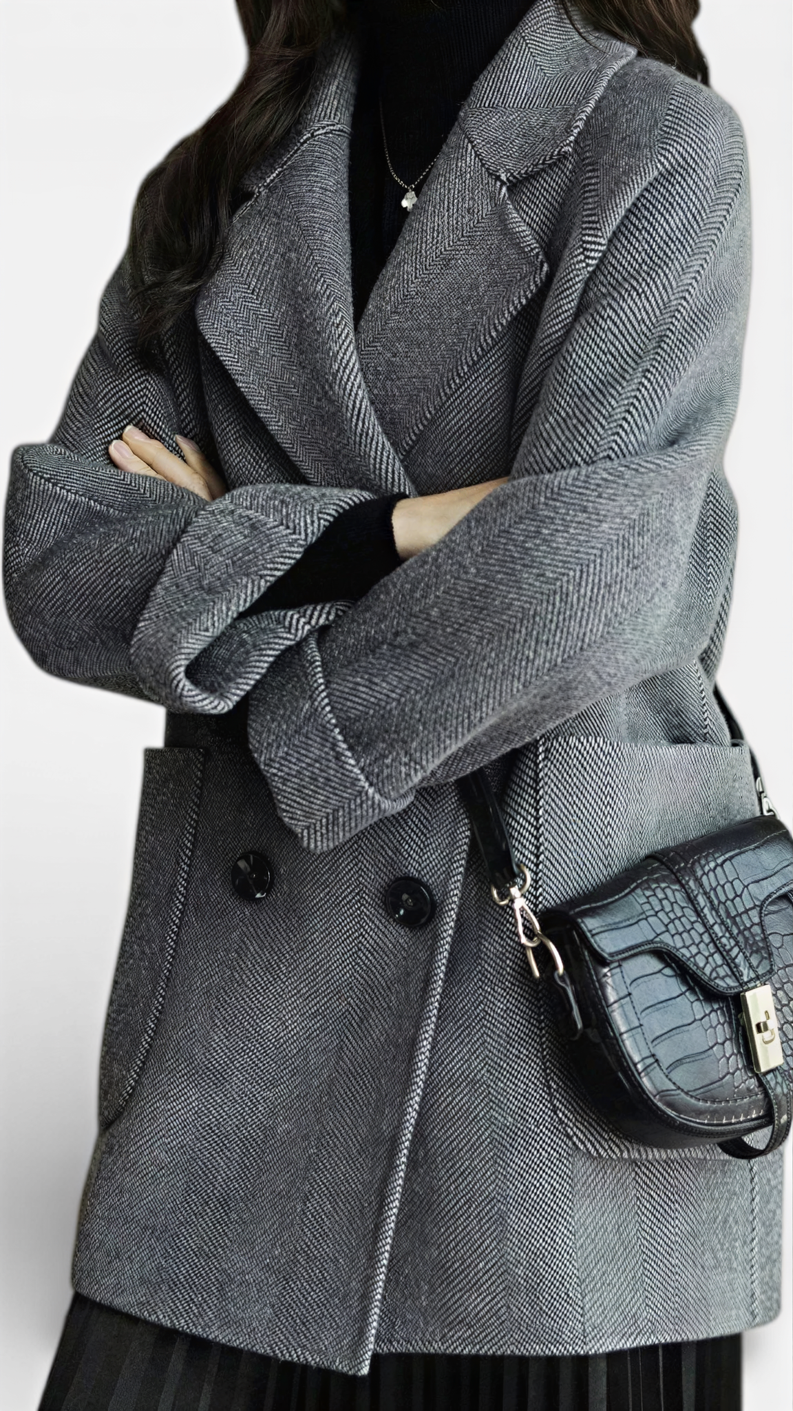 Taryna - Stylish Casual Coat - Beige