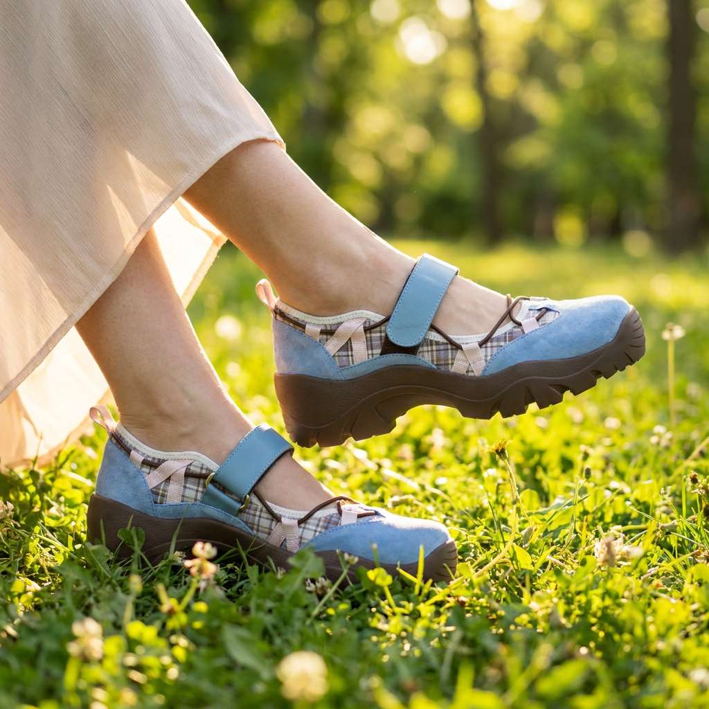 Cressie - Cushioned Loafers - Beige