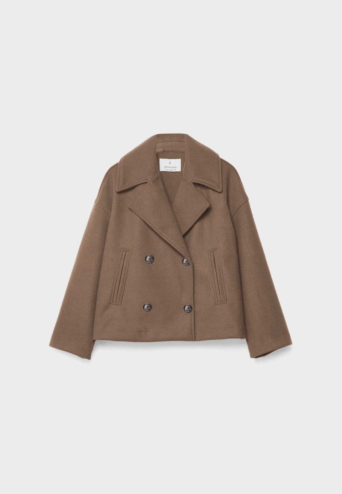 Livia - Tailored Short Coat - White
