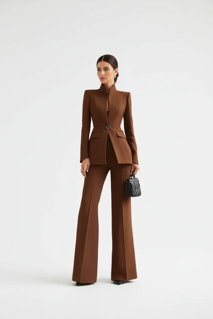 Belina - Premium Tailored Suit Set - Black
