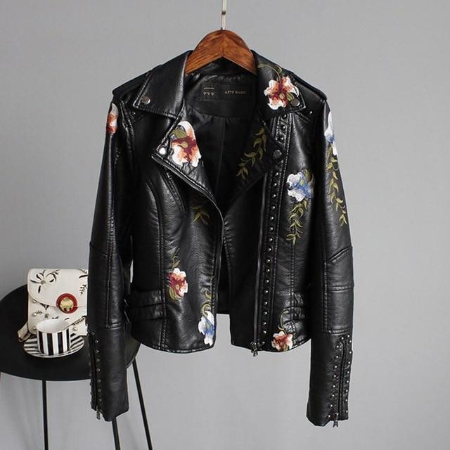 Euphemia - Tailored Embroidered Jacket - Black
