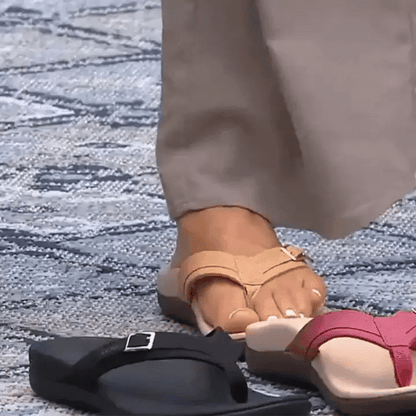 Revissa - Supportive Comfort Sandals - Pink